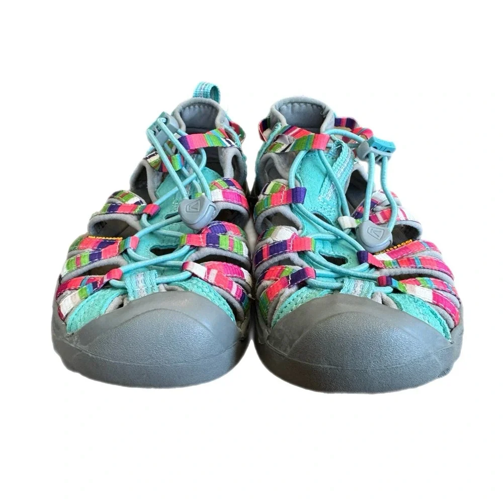 KEEN Kids Whisper Sandals Shoes Raya Fusion Youth Size 4 Style 1014257 girls